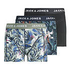 Jack & Jones jacBrady Flower Trunks Junior S 3-pack