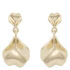 Snö Of Sweden Hilma Small Pendant Earrings Plain Gold