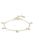 Snö Of Sweden Hilma Charm Bracelet Plain Gold