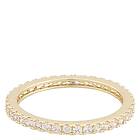 Snö Of Sweden Rio Thin Stone Ring Gold Clear S