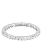 Snö Of Sweden Rio Thin Stone Ring Silver Clear S