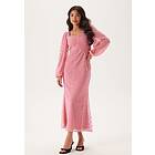 Bubbleroom Occasion Ruched L/S Ankle Dress