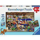 Ravensburger : Airplane and Train Repairs (2 x 24)