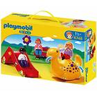 Playmobil 1.2.3 6748 Enfants et aire de jeux