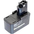 Batteriexperten Kompatibelt med BOSCH GSR 9,6 VES-2, 9,6V, 3000 mAh