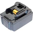 Batteriexperten Kompatibelt med Makita XDT08Z, 18V, 3000 mAh