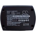 Batteriexperten Kompatibelt med Metabo BSZ9.6 Air cooled, 9,6V, 3300 mAh