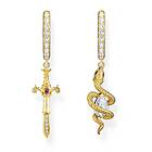 Thomas Sabo True Romance gold-plated Tempting örhängen CR750-995-7