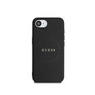 Guess Grained Classic Logo Hybrid Skal MagSafe till iPhone 16e