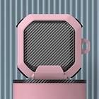 24.se Fodral till Galaxy Buds Live Pro /2 /2 Pro FE Kolfiber/Rosa