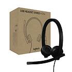 Logitech H570e For Teams Stereo USB-A