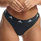 Adidas Sport Cotton Logo Thong 3-pack