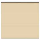 vidaXL Rullgardin mörkläggningsbeige 145x130 cm tyg bredd 141,6 cm