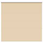 vidaXL Rullgardin mörkläggningsbar beige 160x150 cm tyg bredd 156,6 cm