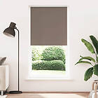 vidaXL Mörkläggningsgardin kaffe 115x210 cm tyg bredd 110,7 cm