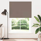 vidaXL Mörkläggningsgardin kaffe 145x230 cm tyg bredd 141,6 cm