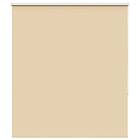 vidaXL Rullgardin mörkläggningsbar beige 135x175 cm tyg bredd 131,6 cm