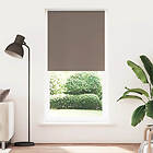 vidaXL Mörkläggningsgardin kaffe 115x230 cm tyg bredd 110,7 cm