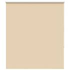 vidaXL Rullgardin mörkläggningsbeige 125x175 cm tyg bredd 121,6 cm