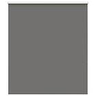 vidaXL Rullgardin mörkläggning grå 125x175 cm tyg bredd 121,6 cm