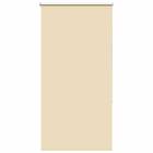 vidaXL Rullgardin mörkläggningsbeige 80x150 cm tyg bredd 75,7 cm