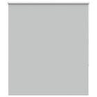 vidaXL Rullgardin mörkläggning ljusgrå 130x130 cm tyg bredd 126,6 cm