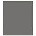 vidaXL Rullgardin mörkläggning grå 135x175 cm tyg bredd 131,6 cm