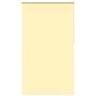 vidaXL Rullgardin mörkläggningsgul 125x210 cm tyg bredd 121,6 cm