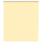 vidaXL Rullgardin mörkläggningsgul 130x150 cm tyg bredd 126,6 cm