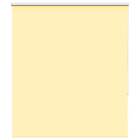 vidaXL Rullgardin mörkläggningsgul 135x175 cm tyg bredd 131,6 cm