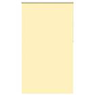 vidaXL Rullgardin mörkläggningsgul 125x230 cm tyg bredd 121,6 cm