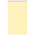 vidaXL Rullgardin mörkläggningsgul 135x210 cm tyg bredd 131,6 cm