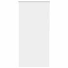 vidaXL Rullgardin mörkläggningsgardin vit 95x210 cm tygbredd 90,7 cm