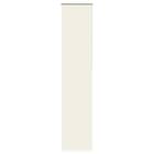 vidaXL Rullgardin mörkläggning naturvit 40x230 cm tyg bredd 35,7 cm