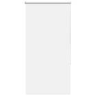 vidaXL Rullgardin mörkläggningsgardin vit 80x175 cm tyg bredd 75,7 cm