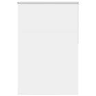 vidaXL Rullgardin mörkläggning vit 160x230 cm tyg bredd 156,6 cm