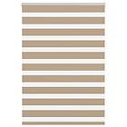 vidaXL Rullgardin zebra 115x100 cm tyg bredd 110,9 polyester