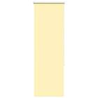 vidaXL Rullgardin mörkläggningsgul 50x150 cm tyg bredd 45,7 cm