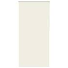 vidaXL Rullgardin mörkläggning naturvit 110x210 cm tygbredd 105,7 cm