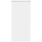 vidaXL Rullgardin mörkläggningsgardin vit 95x230 cm tygbredd 90,7 cm