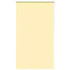 vidaXL Rullgardin mörkläggningsgul 130x210 cm tygbredd 126,6 cm