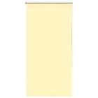 vidaXL Rullgardin mörkläggningsgul 70x130 cm tyg bredd 65,7 cm
