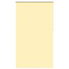 vidaXL Rullgardin mörkläggningsgul 130x230 cm tygbredd 126,6 cm