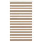 vidaXL Rullgardin zebra 130x200 cm tyg bredd 125,9 polyester