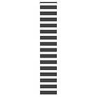 vidaXL Rullgardin zebra svart 45x200 cm tyg bredd 40,9 cm polyester