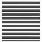 vidaXL Rullgardin zebra svart 145x100 cm tyg bredd 140,9cm polyester