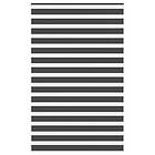 vidaXL Rullgardin zebra svart 150x230 cm tyg bredd 145,9 cm polyester