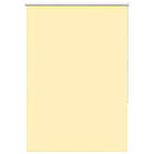 vidaXL Rullgardin mörkläggningsgul 115x150 cm tyg bredd 110,7 cm