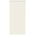 vidaXL Rullgardin mörkläggning naturvit 90x210 cm tygbredd 85,7 cm
