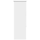 vidaXL Rullgardin mörkläggningsgardin vit 45x175 cm tygbredd 40,7 cm